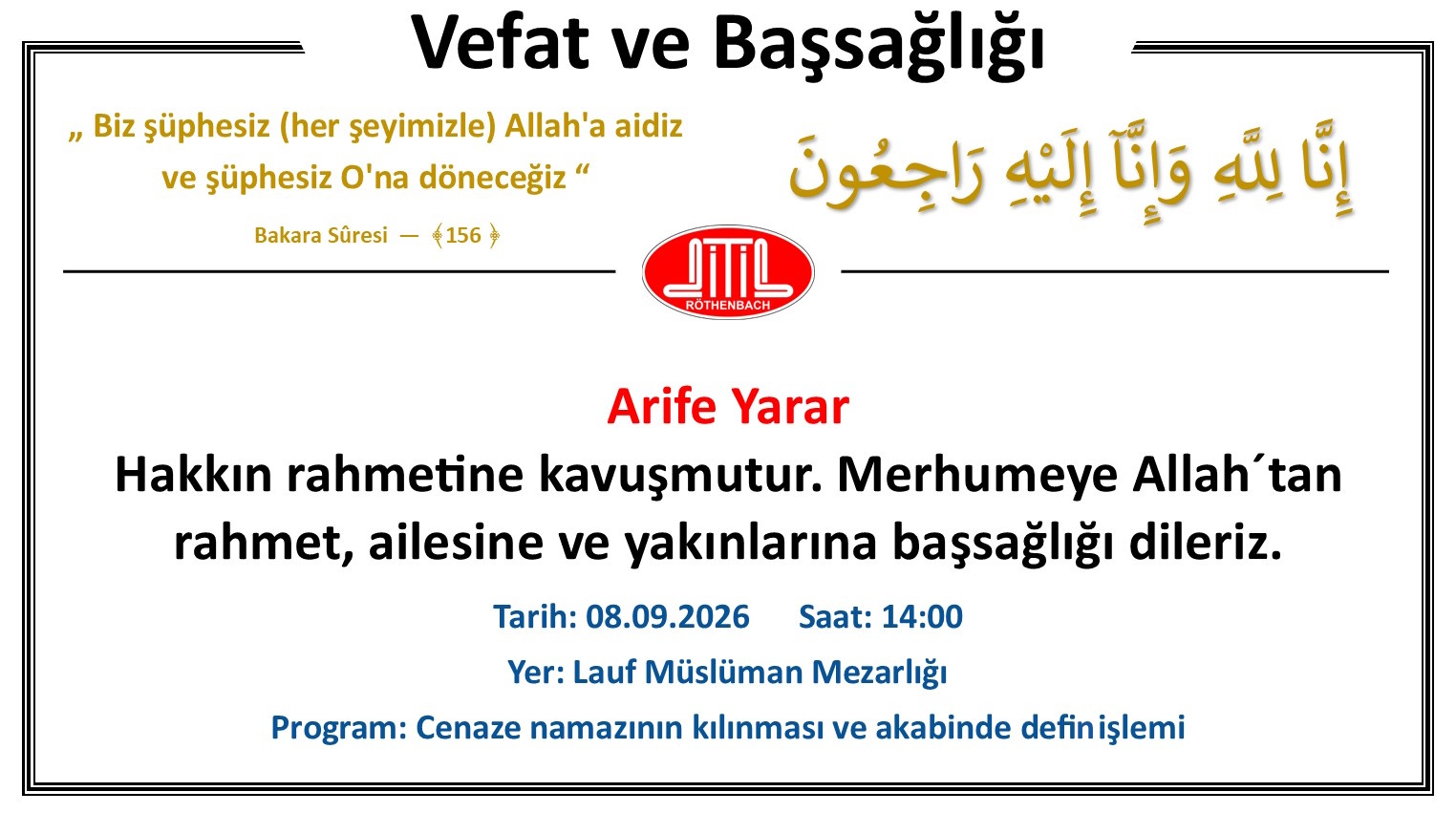 arife yarar